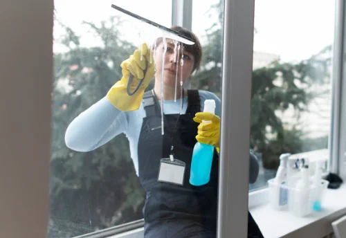 Nettoyage de vitres intérieures et extérieures à Bazus